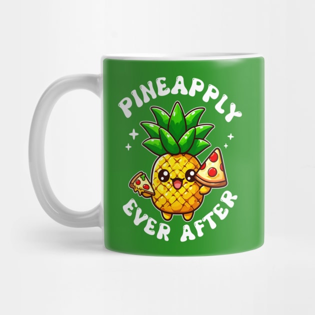 Pineapple Pizza Lover cute kawaii Pineapply Ever After by hippohost